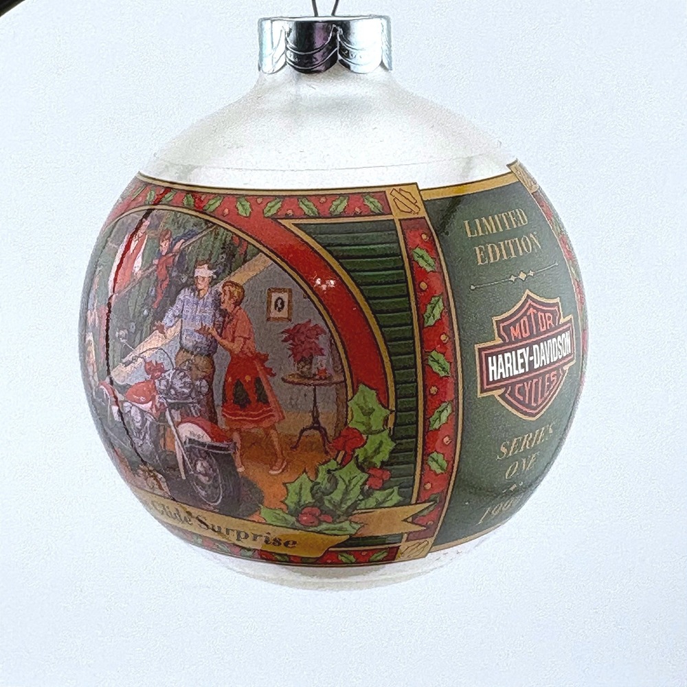 Harley-Davidson  Ornaments Set‎ of 3 1999, 2000